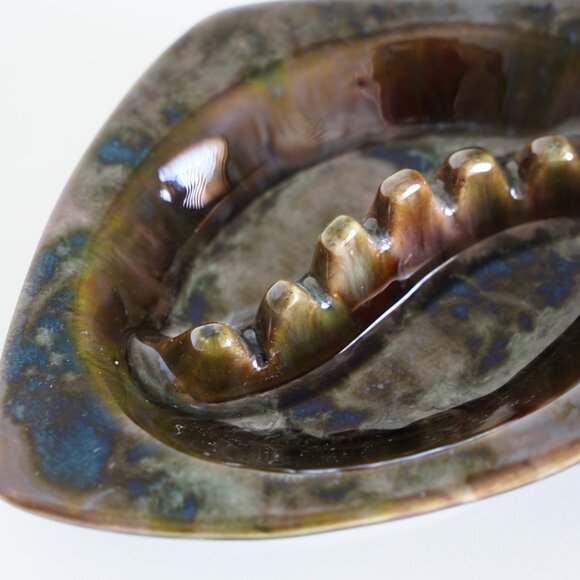 Beauce Pottery Ashtray Quebec Pottery Vintage 1970s 712-A Mid Century Modern - Picture 7 of 14